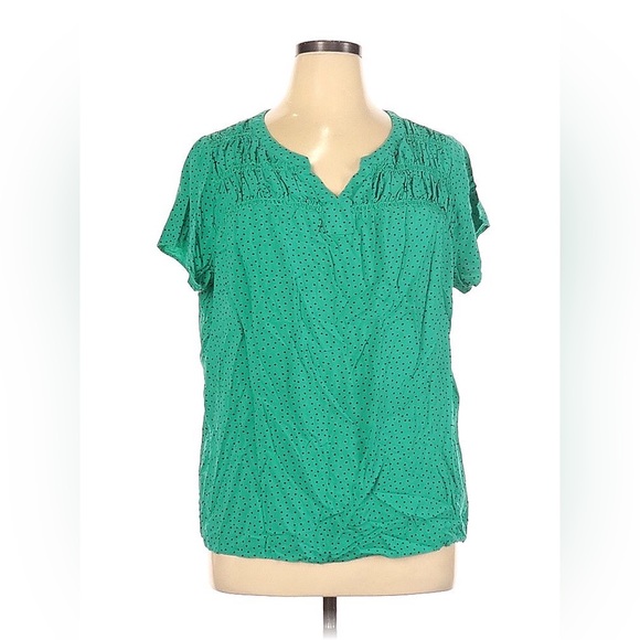 Casual Short Sleeve Blouse - Picture 8 of 8